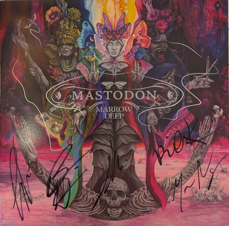 *SIGNED* Mastodon/Marrow Depp (Coke Bottle Clear Vinyl)