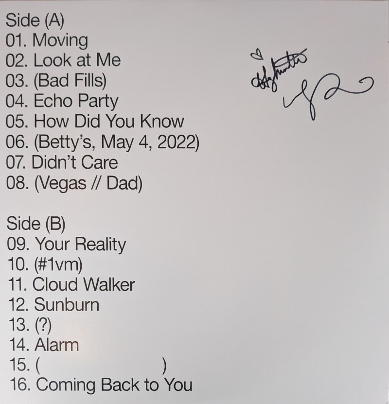*SIGNED* Sylvan Esso/No Rules Sandy (Tiger's Eye Vinyl)