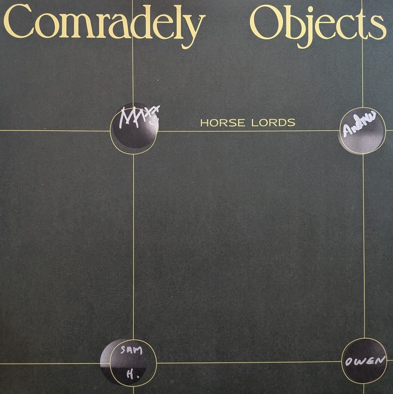*SIGNED* Horse Lords/Comradely Objects (White Vinyl)