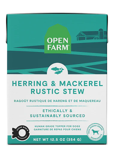 Open Farm Herring & Mackerel Rustic Stew Wet Dog Food