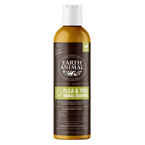 Earth Animal Nature's Protection™ Flea & Tick Herbal Shampoo