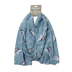 Comfies Pet Lover Scarves SIberian Husky