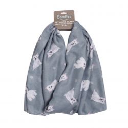 Comfies Pet Lover Scarves Westie