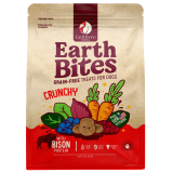 Earthborn Holistic EarthBites Grain Free Treats for Dogs Crunchy Bison Meal Recipe