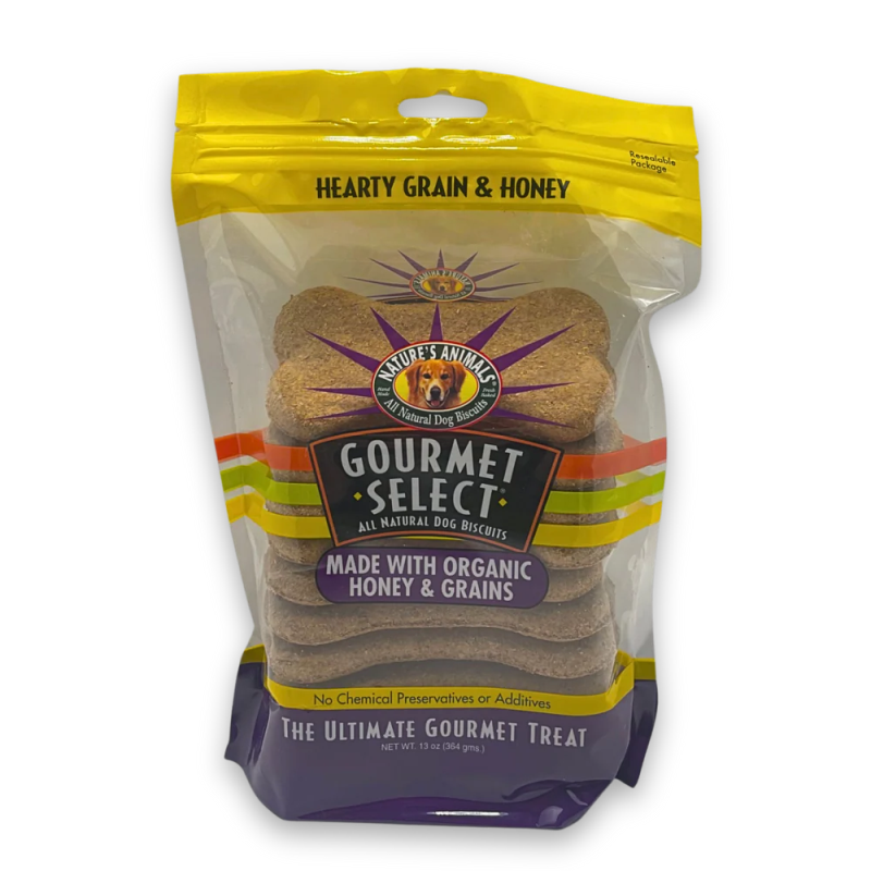 Nature's Animals Gourmet Select All Natural Dog Biscuit-10 Pack