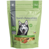 Treatibles Hard Chewables Turkey Flavor 1 mg & 4 mg for Dogs