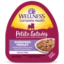 Wellness Small Breed Petite Entrées Shredded Medley Roasted Chicken, Duck, Peas & Carrots in Gravy Dog Food