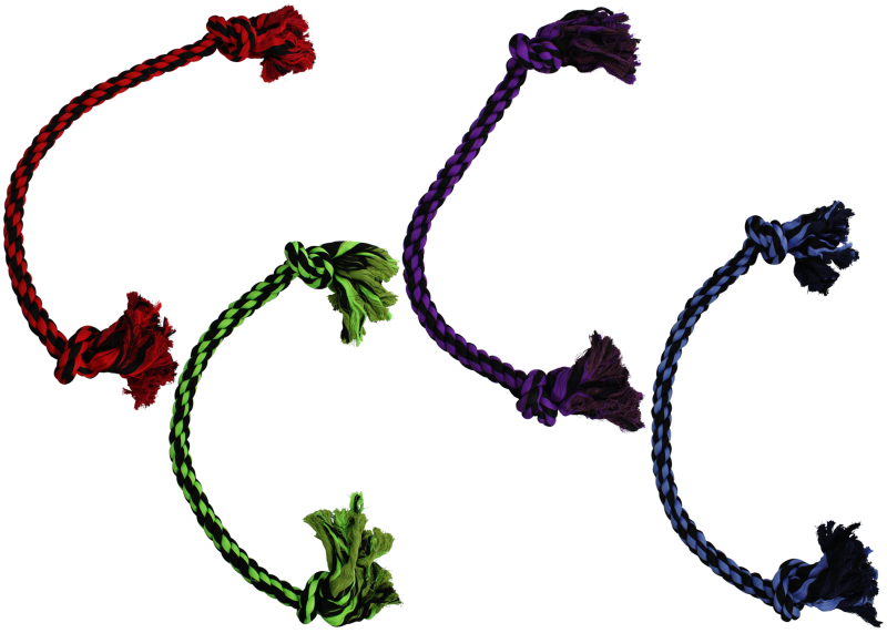 Multipet Nuts For Knots 2-Knot Jumbo Rope Dog Toy