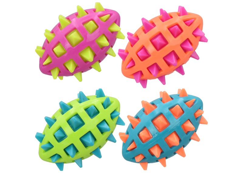 Multipet Spike TPR Football Floating Dog Toy