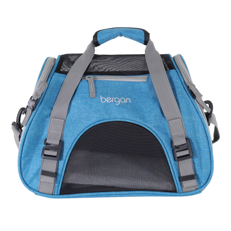 Bergan Comfort Carrier for Pets-Heather Bermuda