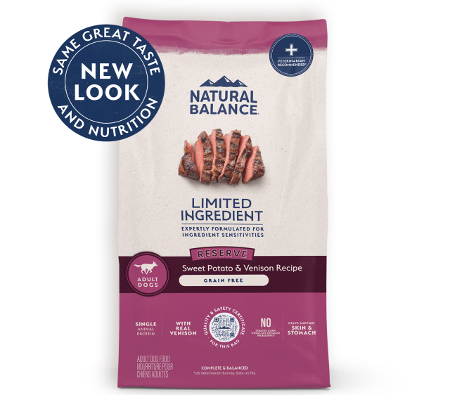 Natural Balance Limited Ingredient Reserve Sweet Potato & Venison Dry Dog Formula