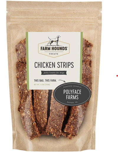 Farm Hounds Chicken Strips Jerky Treats for Dogs