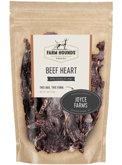 Farm Hounds Beef Heart Jerky Treats for Dogs