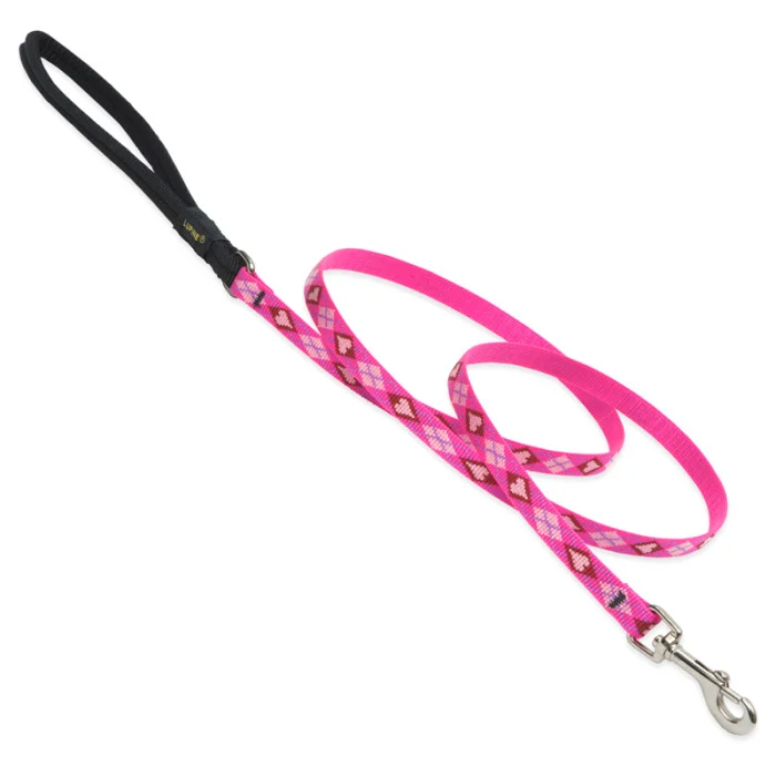 Lupine Pet Original Designs Dog Leash-Puppy Love