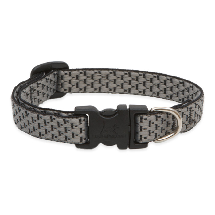 Lupine Pet Eco Adjustable Dog Collar-Granite