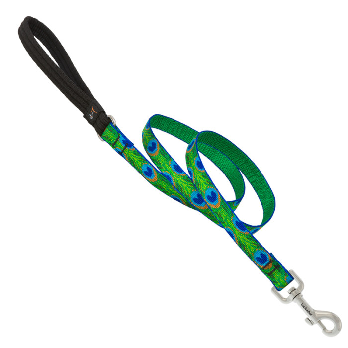 Lupine Pet Original Designs Dog Leash-Tail Feathers