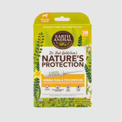 Earth Animal Nature’s Protection™ Flea & Tick Herbal Spot-On For Dogs
