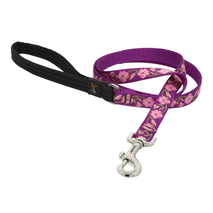 Lupine Pet Original Designs Dog Leash-Rose Garden