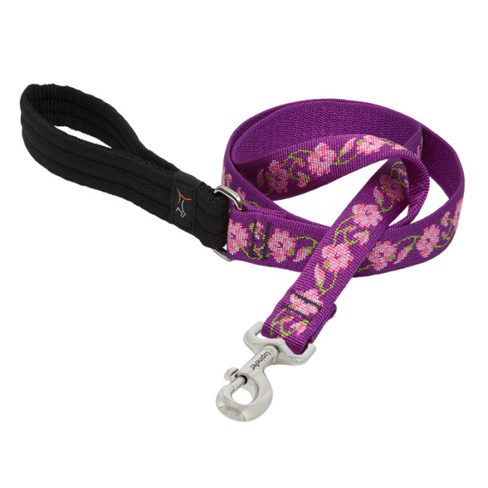 Lupine Pet Original Designs Dog Leash-Rose Garden