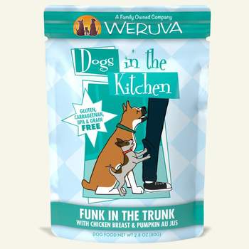 Weruva Dogs in the Kitchen Funk in the Trunk with Chicken & Pumpkin Au Jus for Dogs