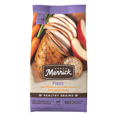 Merrick Classic Healthy Grains Puppy Recipe Dry Dog Food
