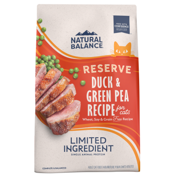 Natural Balance L.I.D. Limited Ingredient Diets® Green Pea & Duck Dry Cat Formula