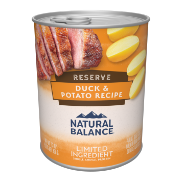 Natural Balance L.I.D. Limited Ingredient Diets® Reserve Grain Free Duck & Potato Recipe Canned Dog Food