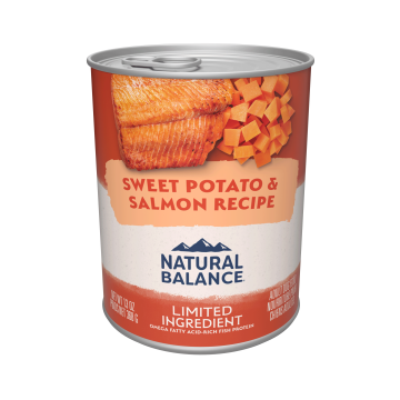 Natural Balance L.I.D. Limited Ingredient Diets® Grain Free Sweet Potato & Salmon Recipe Canned Dog Food