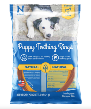 N-Bone® Puppy Teething Rings Chicken