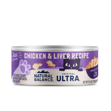 Natural Balance Ultra Premium Chicken & Liver Paté Canned Cat Formula