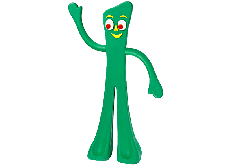 Multipet Gumby Rubber Dog Toy