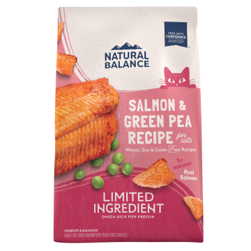 Natural Balance L.I.D. Limited Ingredient Diets® Green Pea & Salmon Dry Cat Formula