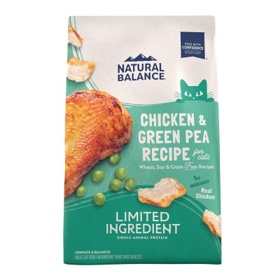 Natural Balance L.I.D. Limited Ingredient Diets® Green Pea & Chicken Dry Cat Formula