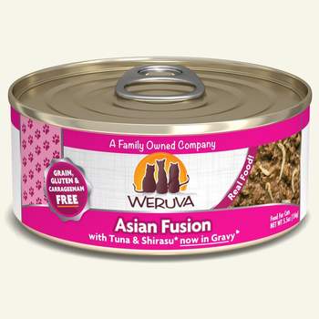 Weruva Asian Fusion with Tuna & Shirasu in Gravy for Cats