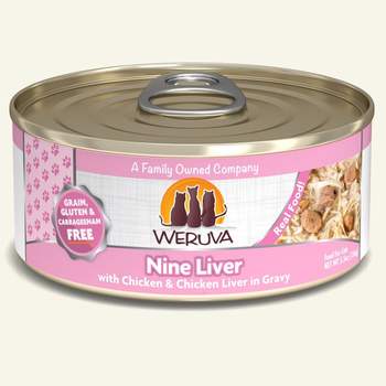 Weruva Nine Liver with Chicken & Chicken Liver in Gravy for Cats