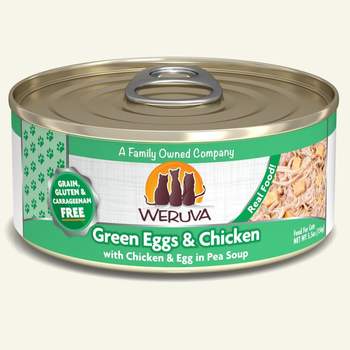 Weruva Green Eggs & Chicken with Chicken & Egg in Pea Soup for Cats