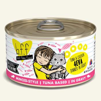 BFF Tuna & Chicken 4EVA Dinner in Gravy for Cats