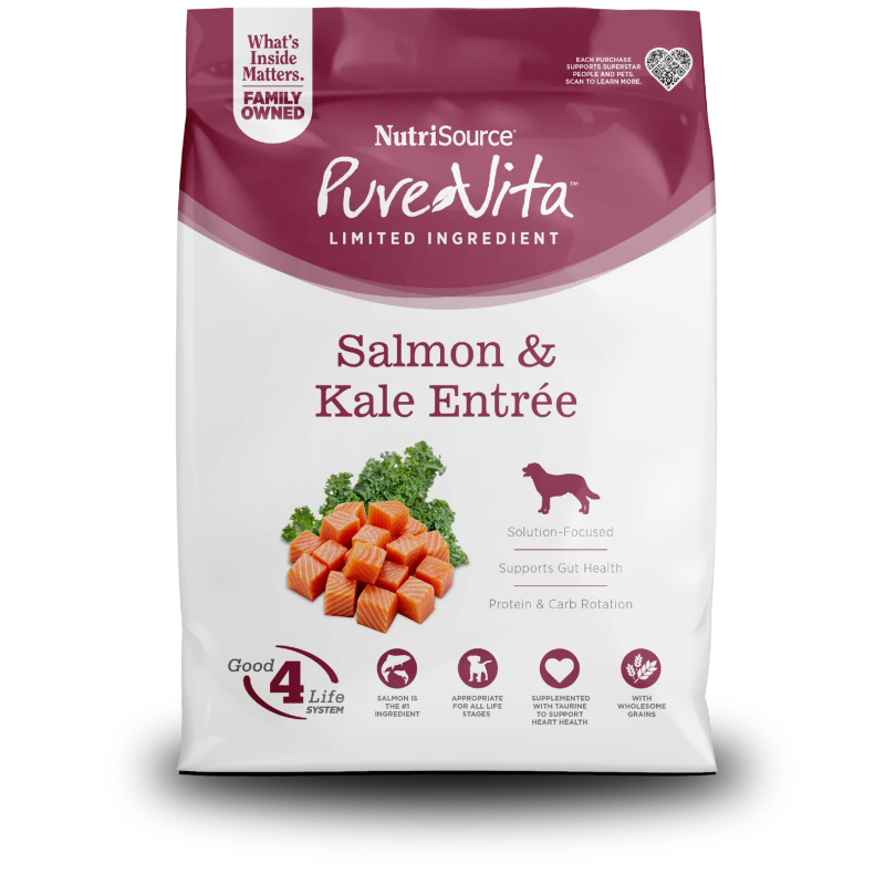 PureVita™ Salmon & Kale Entrée Dog Food
