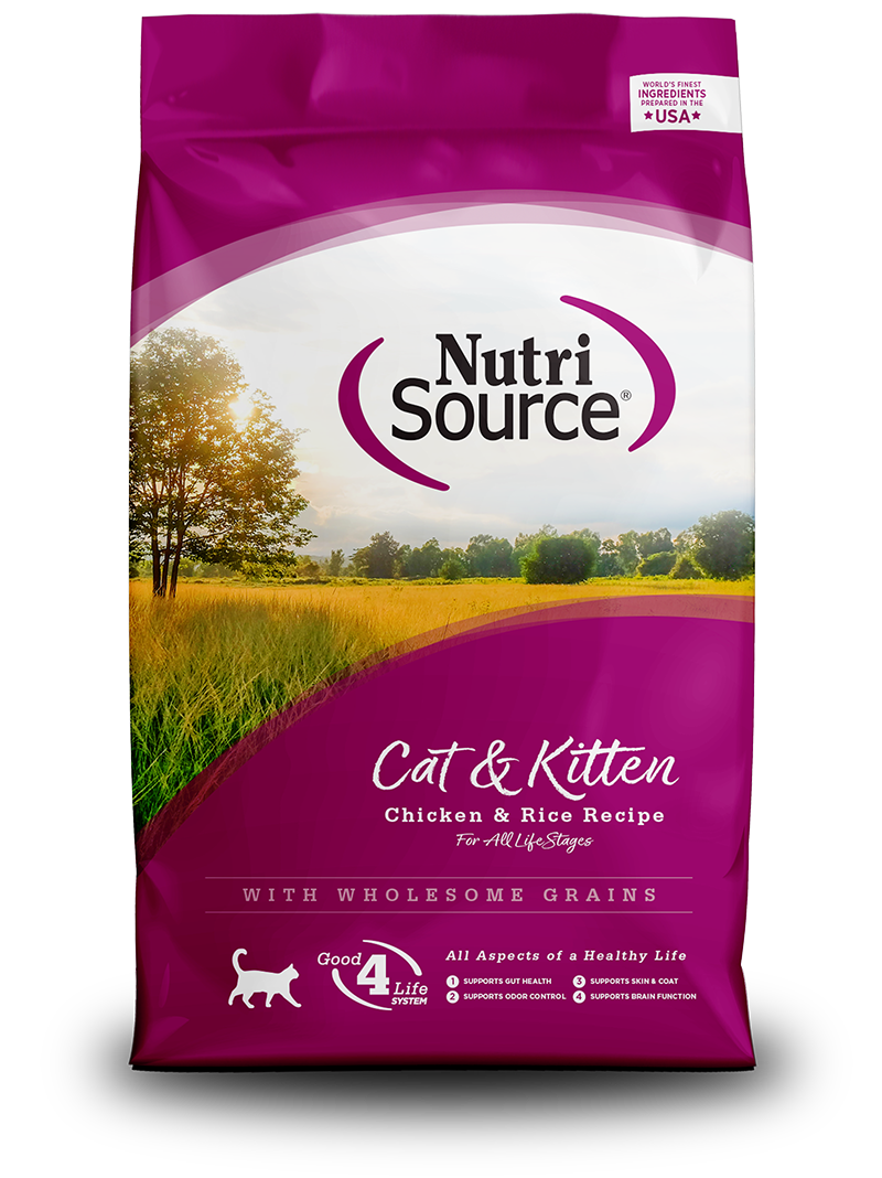 NutriSource® Cat and Kitten Chicken & Rice Recipe
