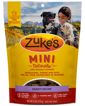 Zuke's® Mini Naturals® Rabbit Recipe Dog Treat