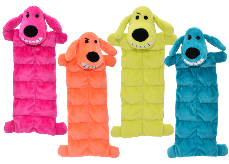 Multipet Loofa Dog Squeaker Mat Dog Toy