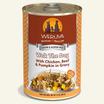 Weruva Wok the Dog with Chicken, Beef & Pumpkin in Gravy for Dogs