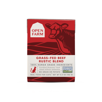 Open Farm Grass-Fed Beef Rustic Blend Wet Cat Food