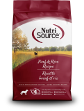 NutriSource® Beef & Rice Recipe Dog Food
