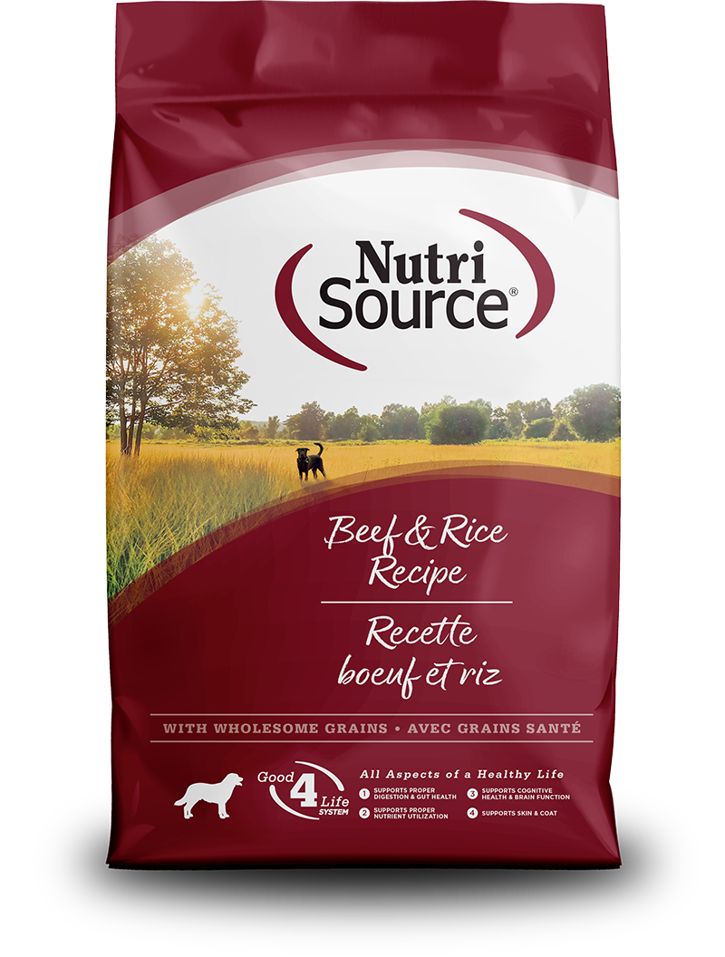 NutriSource® Beef & Rice Recipe Dog Food