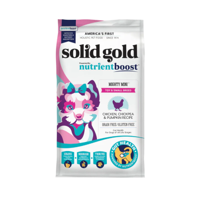 Solid Gold Mighty Mini™ Chicken, Chickpea & Pumpkin Recipe For Toy & Small Breed Dogs