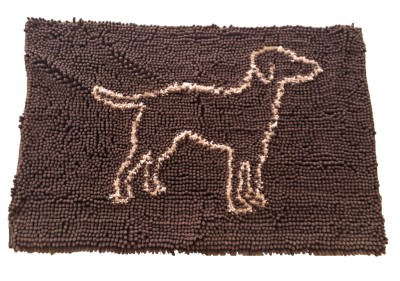 Clean Paws Dog Mat-Brown