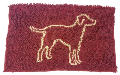 Clean Paws Dog Mat-Burgundy