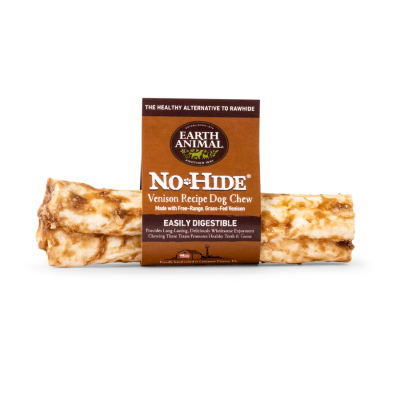 Earth Animal No-Hide® Wholesome Chews Medium-Venison Single