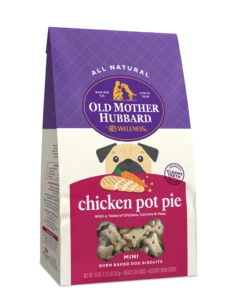 Old Mother Hubbard Mini Oven-Baked Dog Biscuits Chicken Pot Pie